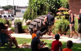 Viking flipping tire